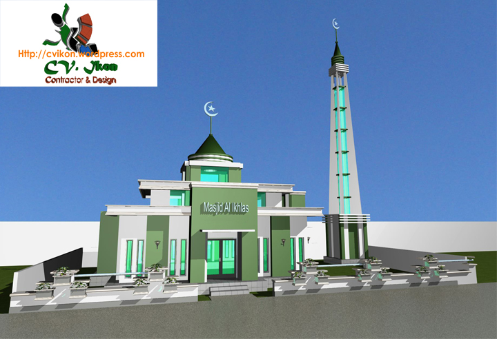 Masjid Minimalis Kompleks CPM  CV.IKon's Blog
