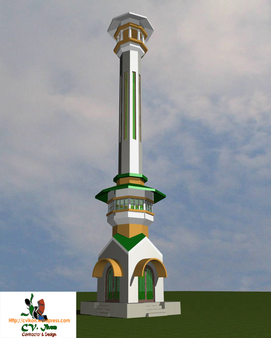 Menara Masjid Galang  CV.IKon's Blog